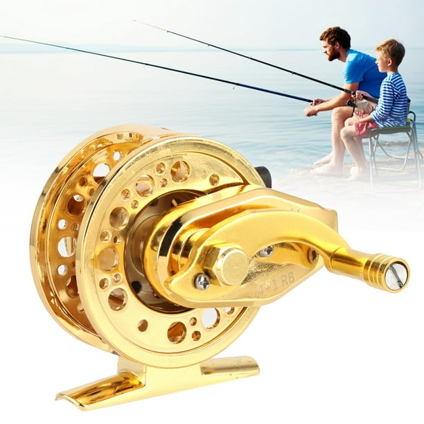 5 Bearings Fishing Reels, All Metal Adjustable High-strength Fishing Reels  Lightweight Portable CNC Precise Machining For Control The Line For Fishing