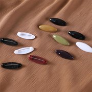 48-Pack Muslim Hijab Pins Color Black and White Safety Pins Plastic Scarf Clip