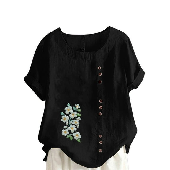 Lumivie Womens Summer Tops With Short Sleeves Tshirts Shirts For Women Oversized Graphic Womens Blouses Plus Size/Gray Workout Shirts Women Loose Fit Tank Top