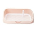 thumbnail image 2 of Pet Dog Toilet, Dog Potty Tray Puppy Pee Pad Anti Splashing Easy to Clean Reusable Indoor Lavatory Basin for Medium Dogs Training Pad Holder Pink, 2 of 10