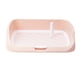 thumbnail image 1 of Bandeja de entrenamiento para mascotas, bandeja de baño para gatos y perros con rejillas de malla para proteger las patas y el suelo. Rosa, 1 of 9