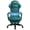Olive Green, variant on HLDIRECT Gaming Chair with Massager Lumbar Support, Ergonomics Computer Chair with Headrest, Brown