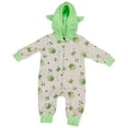 thumbnail image 1 of Star Wars The Child Grogu I'm All Ears Hooded Romper-0-3 Months, 1 of 3