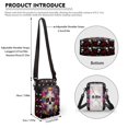 thumbnail image 6 of HELLHERO Cat and Butterfly Pattern with Zipper Closed Adjustable Shoulder Strap Crossbody Bag Lightweight for Outdoor Daily Use, 6 of 7