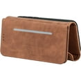 thumbnail image 5 of Crossbody Wallet Case for Samsung Galaxy S20 Ultra 5G for Women, Zipper Purse Handbag Neck Strap Lanyard Cover with 9 Card Holder Case for Samsung Galaxy S20 Ultra 5G XK Brown, 5 of 18