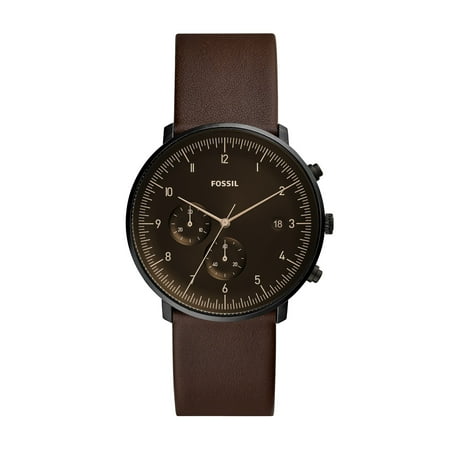 - Fossil Men's Chase Timer Whiskey Leather Watch (Style: FS5485)