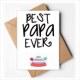 thumbnail image 1 of Bénissez le Meilleur Papa Mots Joyeux Anniversaire Cartes de Voeux Enveloppes Vierges, 1 of 3
