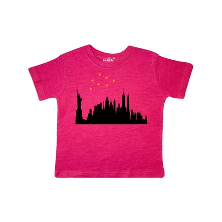 

Inktastic New York Skyline Gift Toddler Boy or Toddler Girl T-Shirt