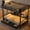 Black + MDF+Metal + Twin XL, variant on Twin XL over Twin XL Bunk Bed with Storage Shelves and Drawers,Multifunctional Metal Bunk Beds with USB Ports and LED Lights, Lower Bed that can be converted into a sofa, Black