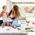 thumbnail image 4 of Beavtaens Baby Play Mat for Floor, Foam 50"x50"x1" Playpen Mat, Thickened & Non-Slip, for Ages 0-4, 4 of 9