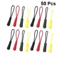 thumbnail image 2 of Miangastore 50Pcs Pull Head Rope Injection Zipper PVC Zipper Puller Pull Head Zipper for Bags Luggage Suitcase Clothes, 2 of 8