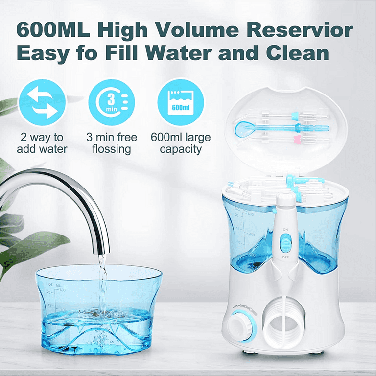homgeek H21056 Oral IRRIGATOR ジェットウォッシャ― Homgeek Upgrade Water Flosser