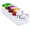 B, variant on 5Pcs Artificial Baits Spoon Lures 3D Eye Pencil Spoon Spinner Balancers Fishing Lure Hard Baits Fishing Tackle Enduring