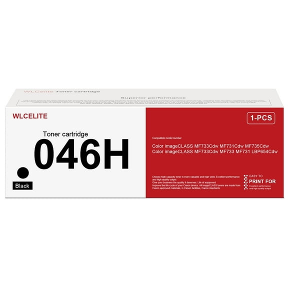 046H Black Toner Compatible for Canon 046H 046 Toner Cartridge Printer
