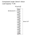 thumbnail image 3 of Unique Bargains 7mmx0.8mmx50mm 304 Stainless Steel Compression Spring 17.2N Load Capacity, 10pcs, 3 of 5