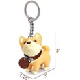 thumbnail image 2 of Dog Keychain Pendant, Shiba Inu Keychain Cute Keychain Car Keychain Suitable for Adults, 2 of 5