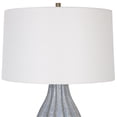 thumbnail image 6 of Maklaine Farmhouse Steel and Ceramic Table Lamp in Blue Finish, 6 of 7