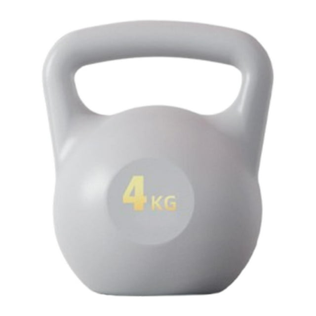 Pesas rusas llenas de agua, pesas rusas para ejercicios, pesas rusas antideslizantes para ejercicios, pesas rusas para el hogar, gimnasio en casa, Gris 4kg