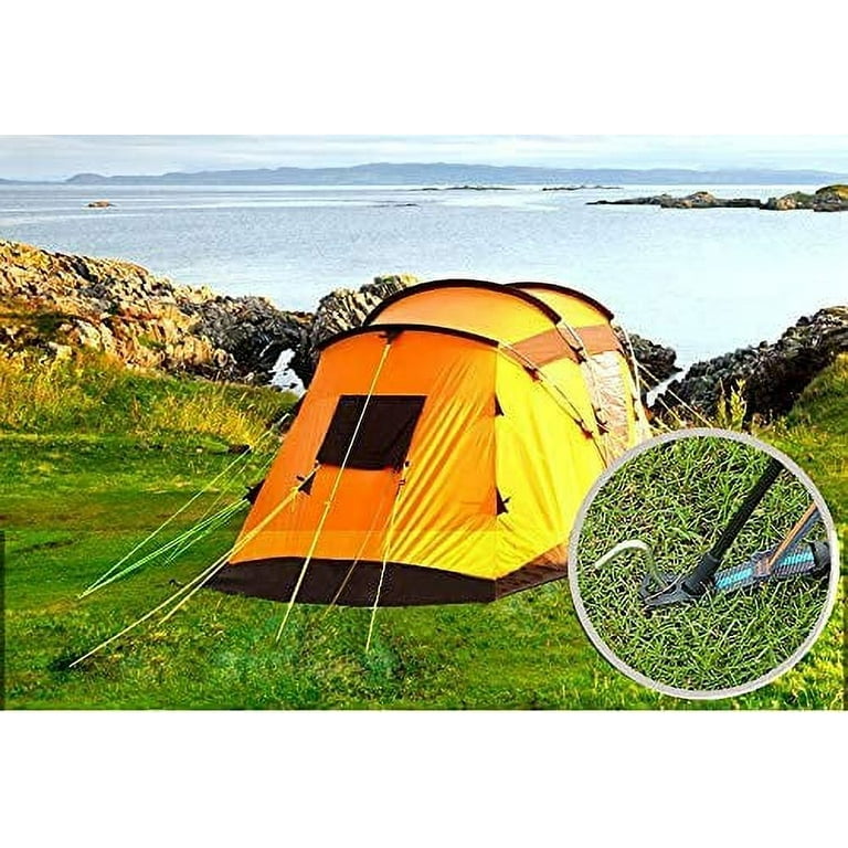 Extra Strong Tent Pegs Etal Heavy Duty Galvanised Ground Pegs Rust