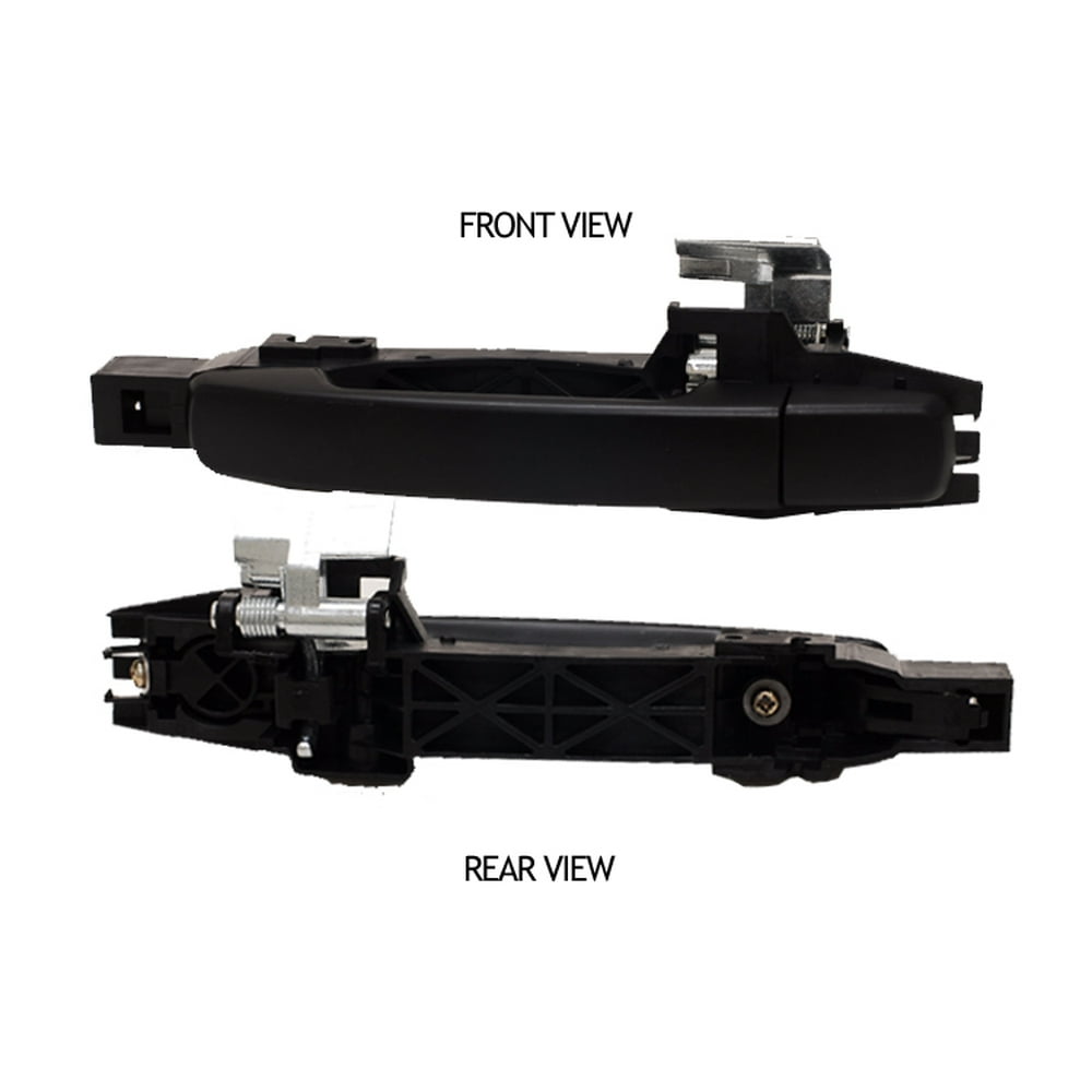 Replacement Outer Rear Driver Side Black Door Handle For 0711 Nissan