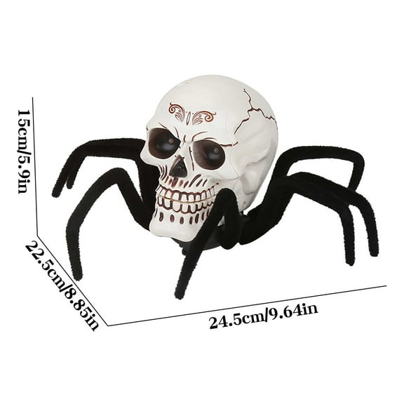 MXTPOV Halloween Scary Skeleton Spider Ornaments Home Decor