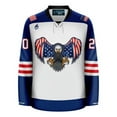 thumbnail image 4 of 4th of July Screaming Eagle Holiday Hockey Jersey, 4 of 5