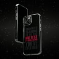thumbnail image 6 of DistinctInk Clear Hybrid Case for Apple iPhone 13 Pro Max (6.7" Screen) - Training to be Hottest Ex Girlfriend Ever - Raised Bezel Screen Guard, 6 of 9