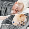 thumbnail image 3 of Deconovo Fleece Blankets King Size - Bed Blanket Soft Lightweight Plush Cozy Fuzzy Luxury Microfiber, 90x108 inches, Dark Grey, 3 of 6