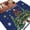 navy blue, variant on Blue Christmas Entryway Rug 2'x3'&nbsp; Non Slip Front Door Mats, Xmas Christmas Tree Snowflake Entrance Rugs Indoor Outdoor Carpet, Washable Floor Mats Small Area Rug for Bedroom Kitchen
