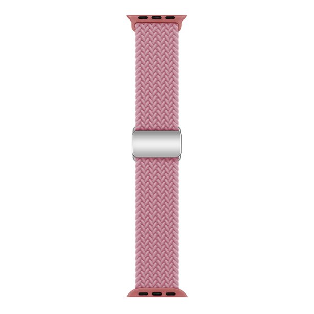 Correa de hebilla magnética trenzada para reloj Apple de 789ª generación, pulsera ajustable para Apple Watch