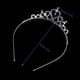 thumbnail image 2 of TINKSKY - Tiara con forma de corazón para niña de las flores, para bodas, fiestas, bodas, niñas (plata), 2 of 8