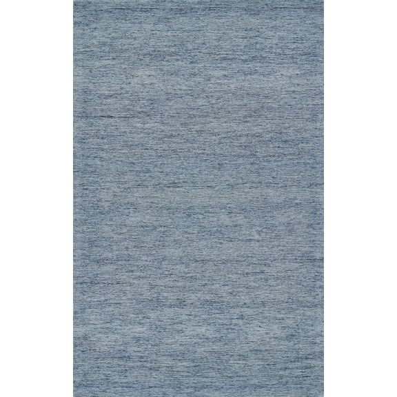 Momeni James Hand Tufted Wool Contemporary Denim Area Rug 8' X 10'