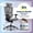 Gray / Mesh Seat, variant on Serta AirHaven SX1100 All-Mesh Ergonomic Chair with Adjustable Headrest, Gray