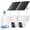 A, variant on Security Cameras Wireless Outdoor, 5G&2.4G WiFi Cameras for Home Security, No Subscription needed, 2 Cam-Kit,4MP Solar Powered Security Cameras System, 360°PTZ,128GB Local Storage, Color Night Vision