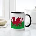 thumbnail image 4 of CafePress - Welsh Flag Of Wales Mug - 11 oz Ceramic Mug - Novelty Coffee Tea Cup, 4 of 4