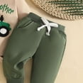 thumbnail image 4 of CAUYDY Preemie Boy Photoshoot Outfits Baby Boys Long Sleeve Romper Set Toddler Fall Winter Clothing Newborn Bodysuit 0 3 6 9 Months 1T 2T Sizes 6-12 Months,Green, 4 of 5