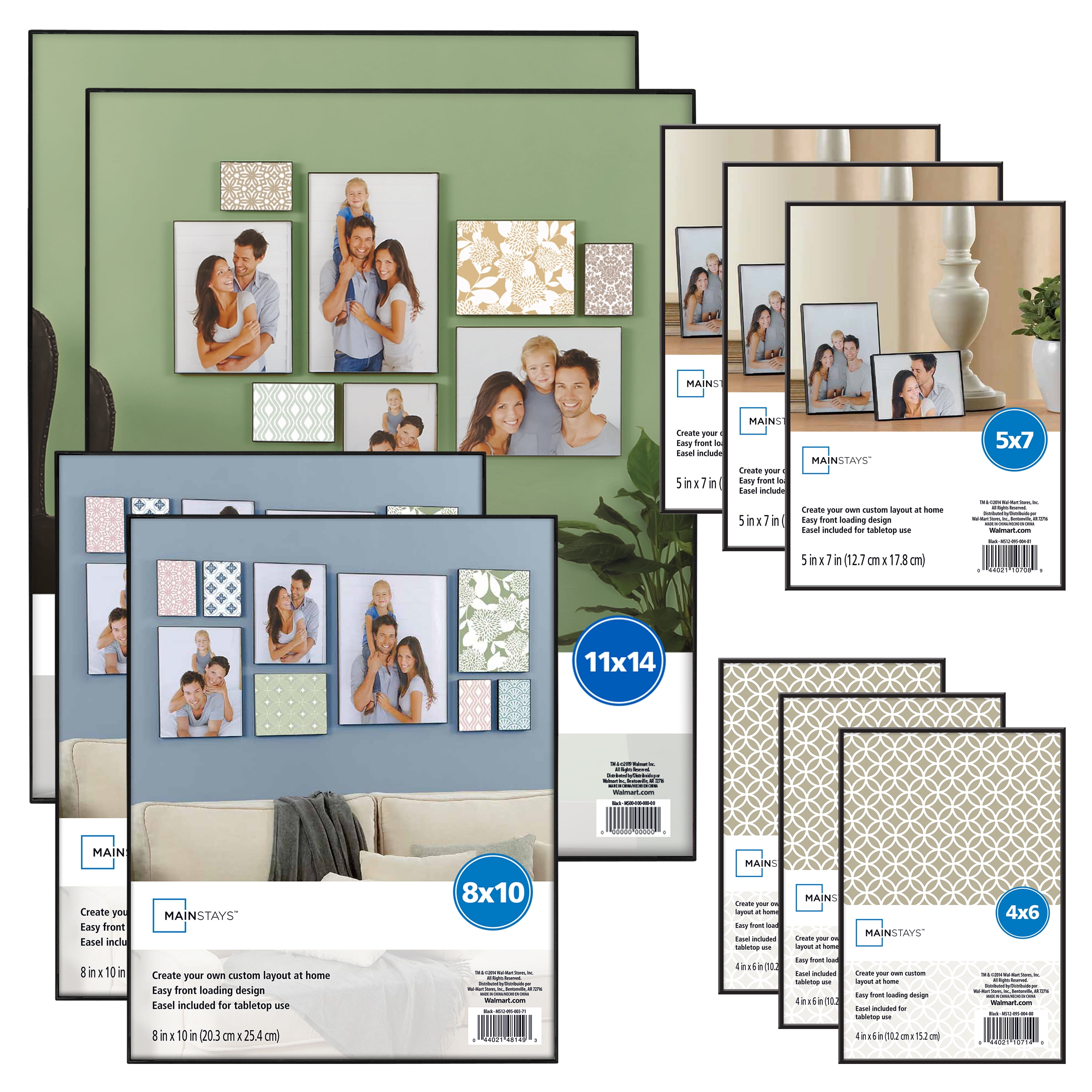 Mainstays 10 Piece Format Picture Frame Set Black Walmart Com Walmart Com Mainstays 10 Piece Format Picture Frame Set Black Walmart Com Walmart Com