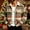 Khaki, variant on Sorvello Men's Boho Corduroy Christmas Pixel Print Full Zip Jacket Long Sleeve Loose Fit Collared Coat Top Winter Outerwear with Pockets for Men 2026 Deep Red XL