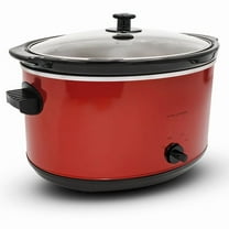 Elite Cuisine MST510 8.5Qt. Stainless Steel Slow Cooker with Adjustable Settings and Keep Warm
