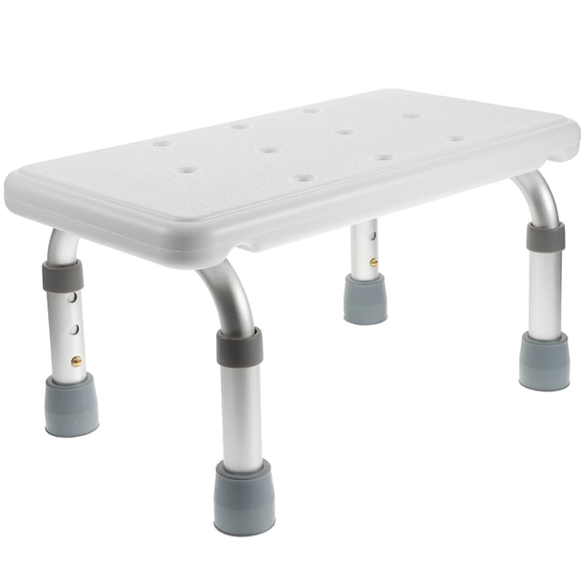 OULII 1Pack Adjustable Portable Stools Bath Chairs for Seniors Non-slip Shower Area