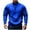 Blue, variant on Mens Quarter Zip Sweatshirt Long Sleeve Fleece Pullover Casual Big and Tall Golf Shirts with Pocket Sweater Tops