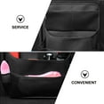 thumbnail image 6 of NIAIZEK Durable Water Resistant Black Car Back Seat Organizer for Essentials Travel Use, 6 of 6