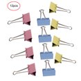 thumbnail image 3 of Clip Longue Queue, 12pcs Multi Couleur Papier Bureau Dovetail Clip Fichier Bureau Clip Haut de Gamme Performance, 3 of 5