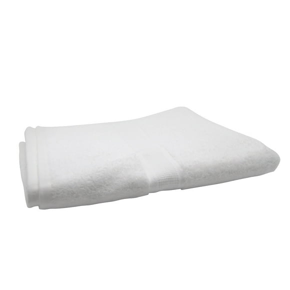 Toalla De Baño Grande Color Blanco Liso 100% Algodón Suave