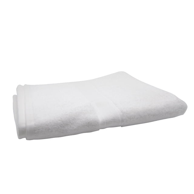 Toalla De Baño Grande Color Blanco Liso 100% Algodón Suave