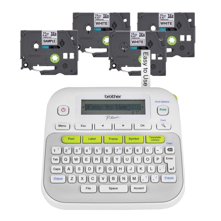 Brother P-Touch PTD210 Label Maker with 4 Label Tapes photo 1