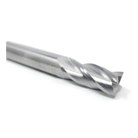 HELONGCO Solid Carbide End Mill EM20375 3/8" x 7/8" OAL 2 1/2"