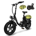 thumbnail image 1 of Bicicleta electrica plegable Honey whale Bk05 Negro, 1 of 7
