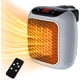 thumbnail image 1 of Calefactor eléctrico con ventilador, calefacción adicional de 800W, temporizadores de 12H, 2 modos con pantalla LED y mando a distancia, bajo consumo para habitación, 1 of 5