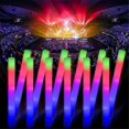 thumbnail image 3 of LED Foam Sticks - Glitter Light Sticks Party Supplies for Kids Light Sticks, Carnival, Birthday, Wed, 3 of 5